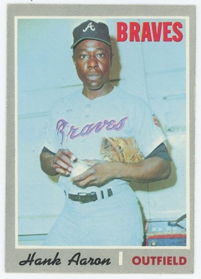 1970 Topps Hank Aaron #500